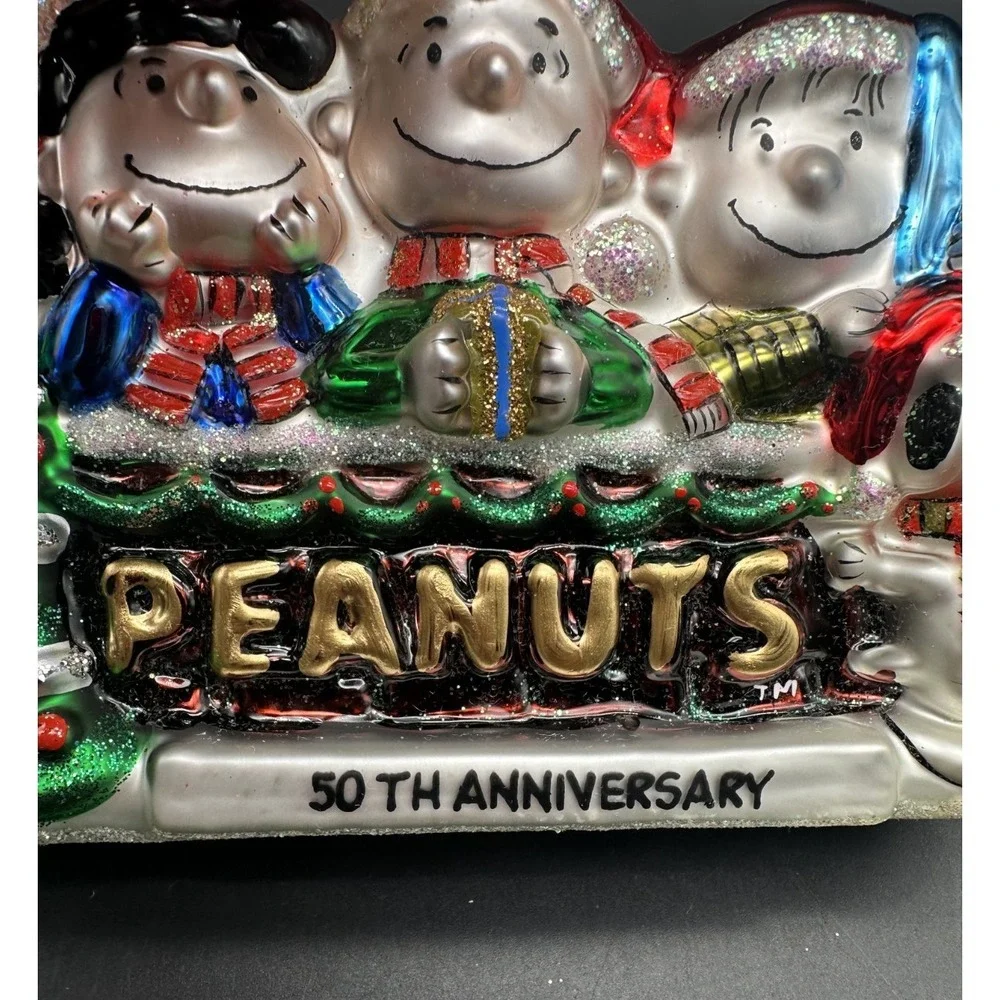 KURT ADLER POLONAISE PEANUTS 50TH‎ ANNIVERSARY ORNAMENT AP1177 4